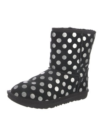 UGG Suede Polka Dot Print Boots