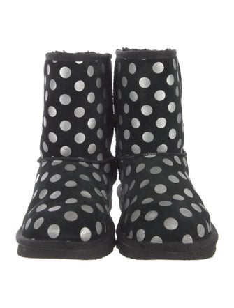 UGG Suede Polka Dot Print Boots