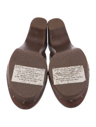 UGG Leather Studded Accents Mules