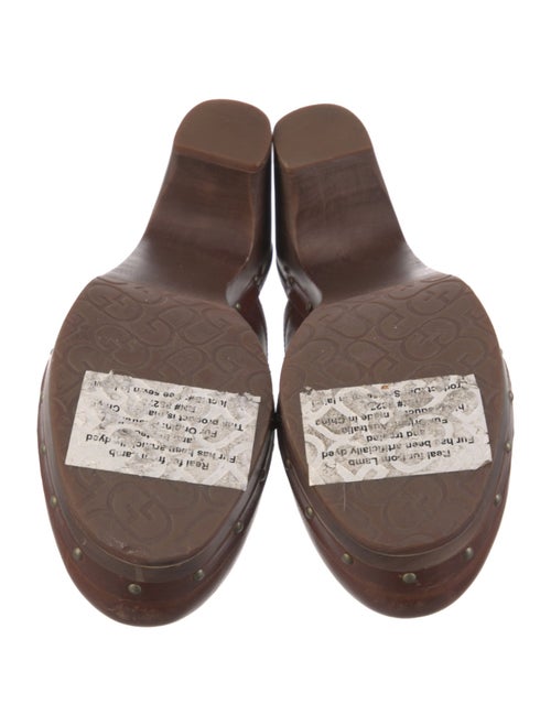 UGG Leather Studded Accents Mules