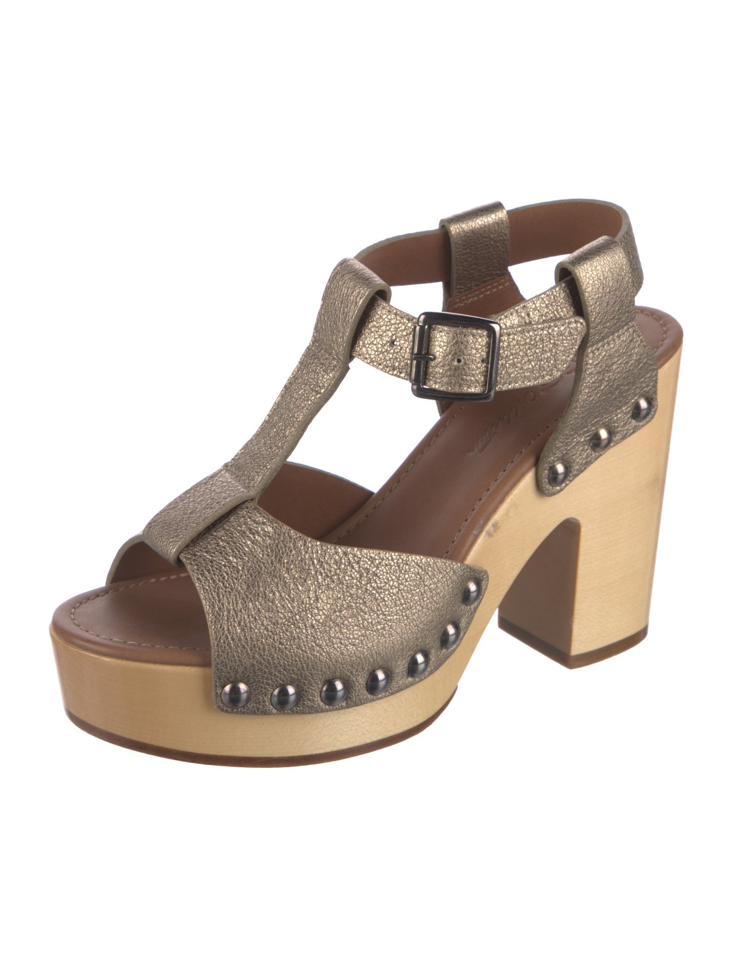 UGG Leather T-Strap Pumps