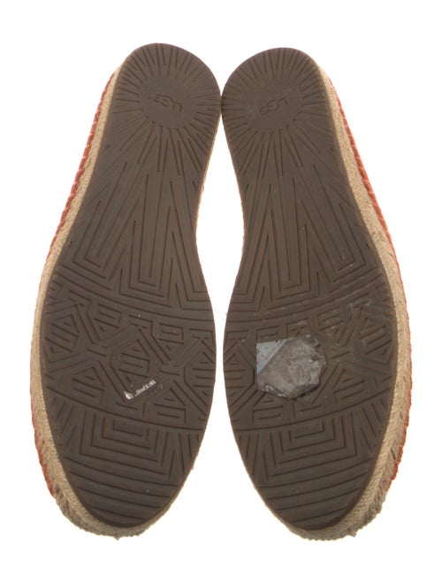 UGG Suede Whipstitch Trim Espadrilles