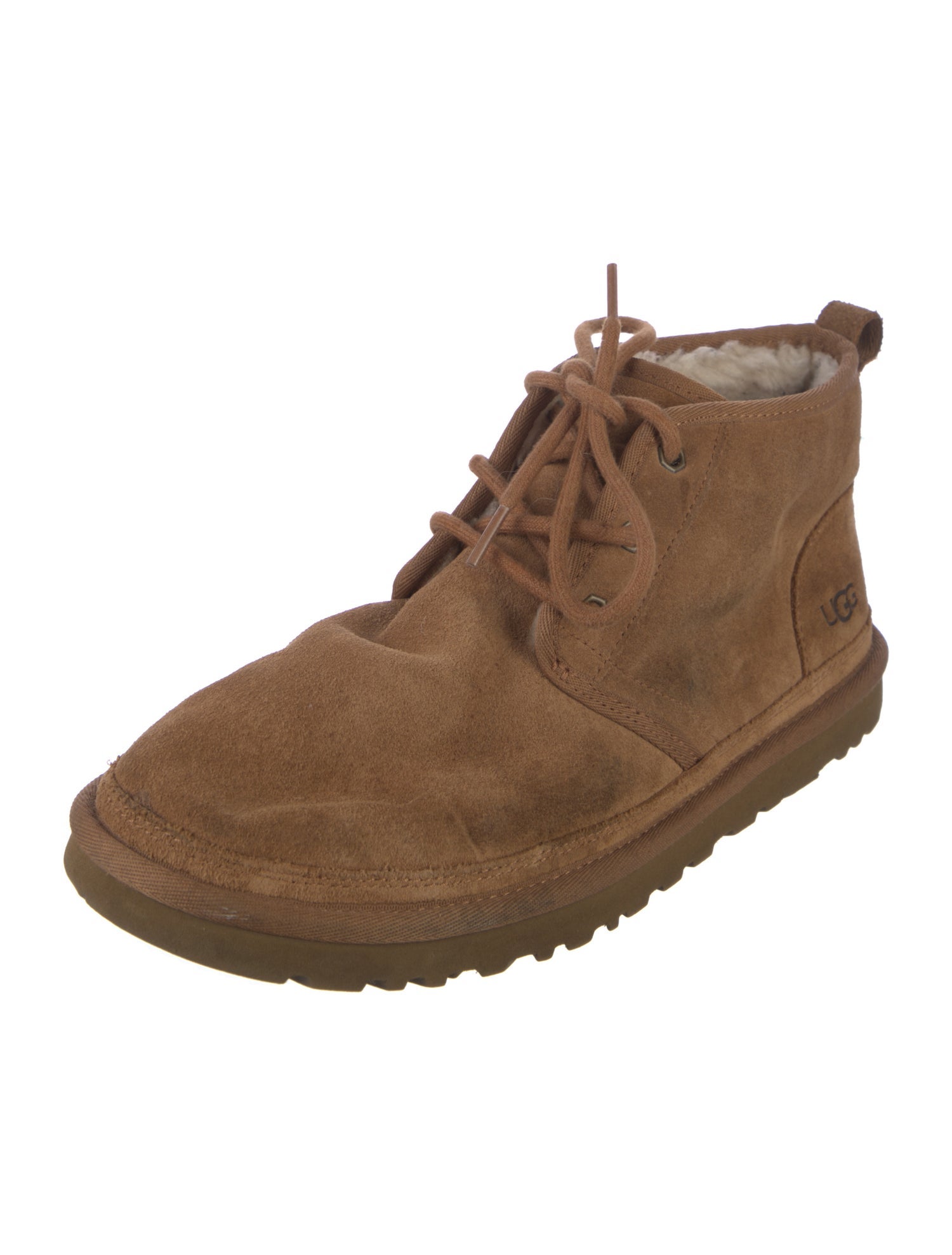 UGG Suede Lace-Up Boots