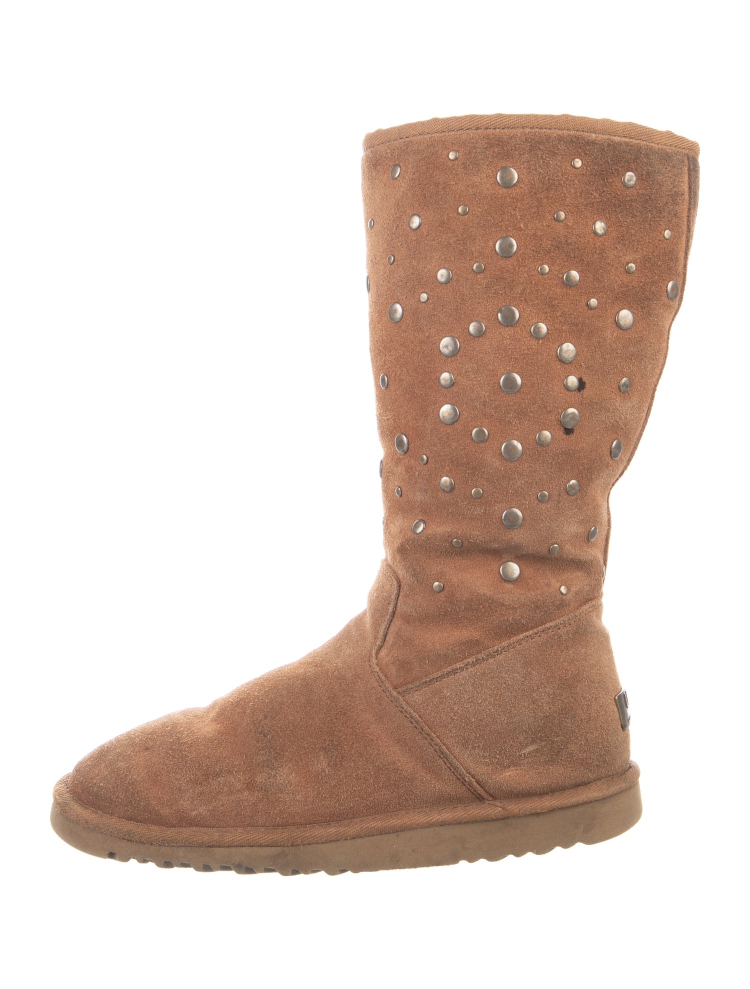 UGG Suede Studded Accents Boots