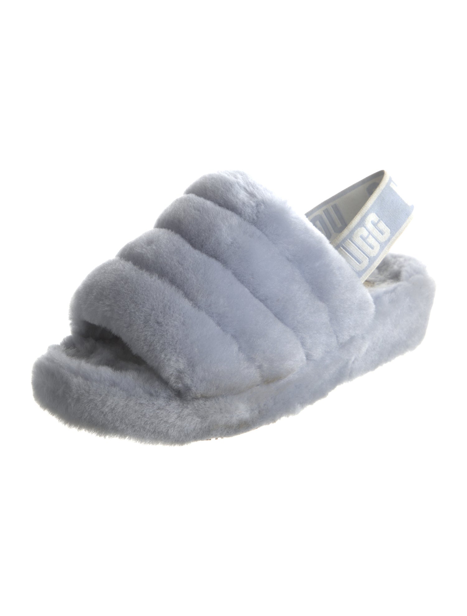 UGG Shearling Slingback Sandals