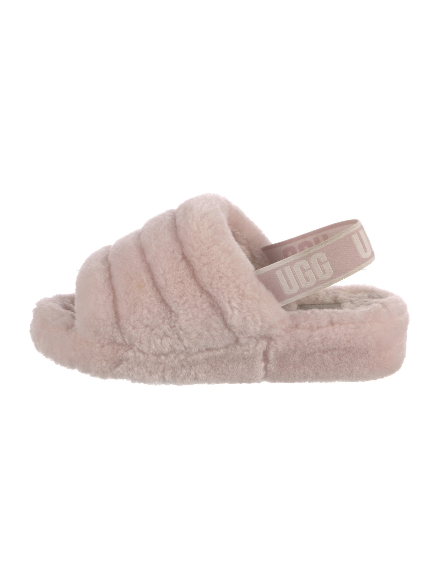 UGG Shearling Slingback Sandals