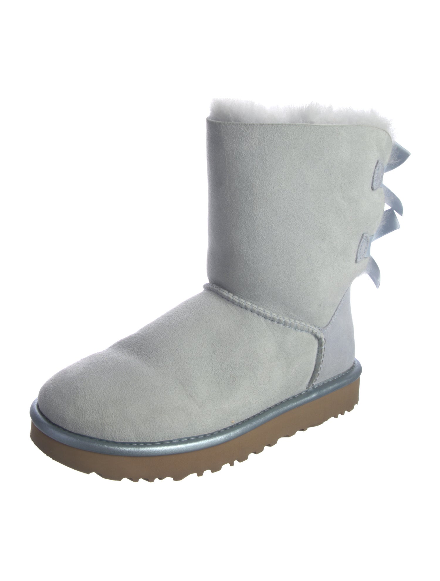 UGG Suede Bow Accents Boots