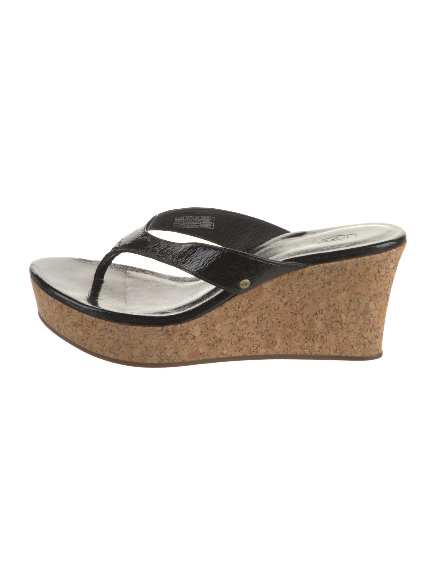 UGG Leather Flip Flops