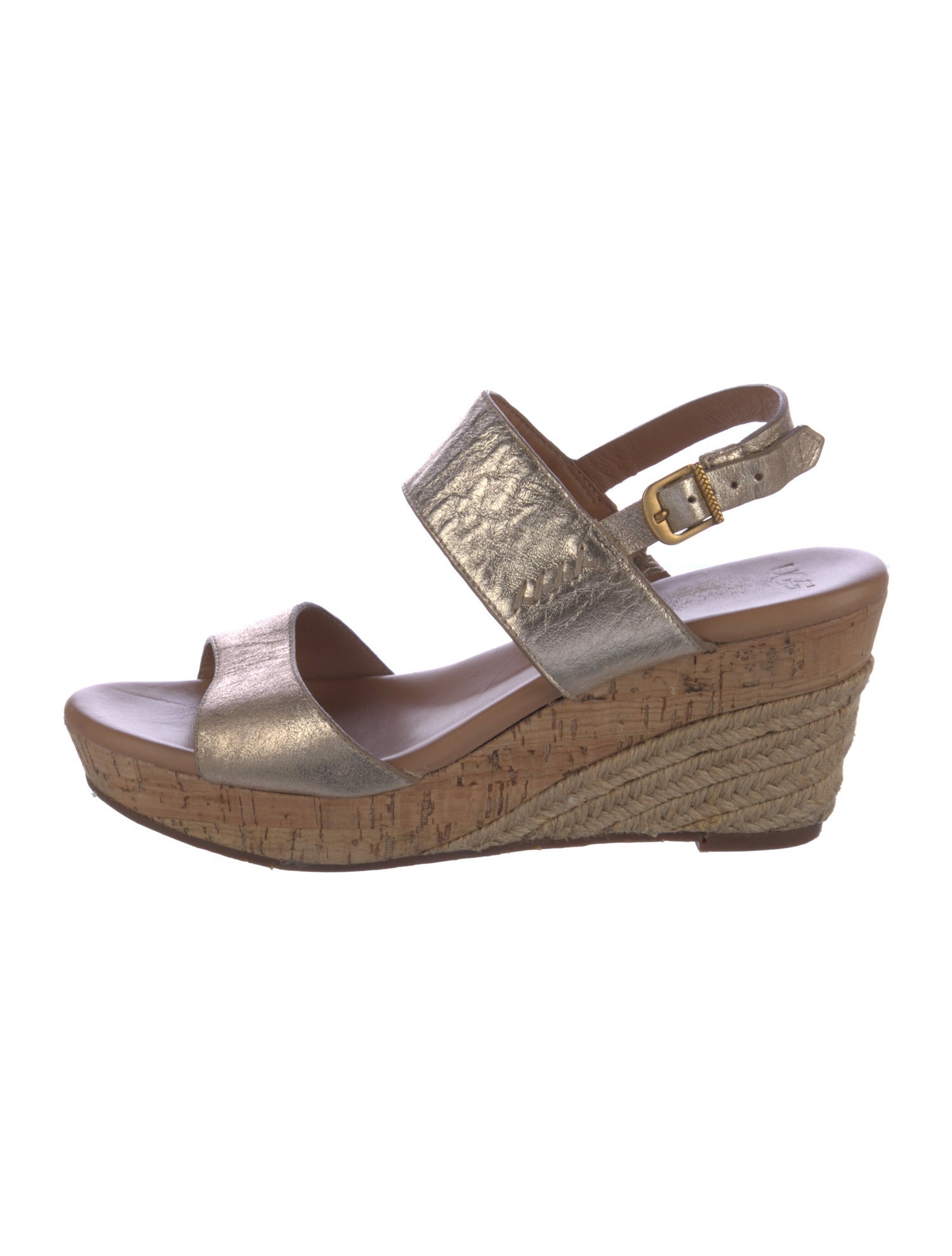 UGG Leather Slingback Sandals