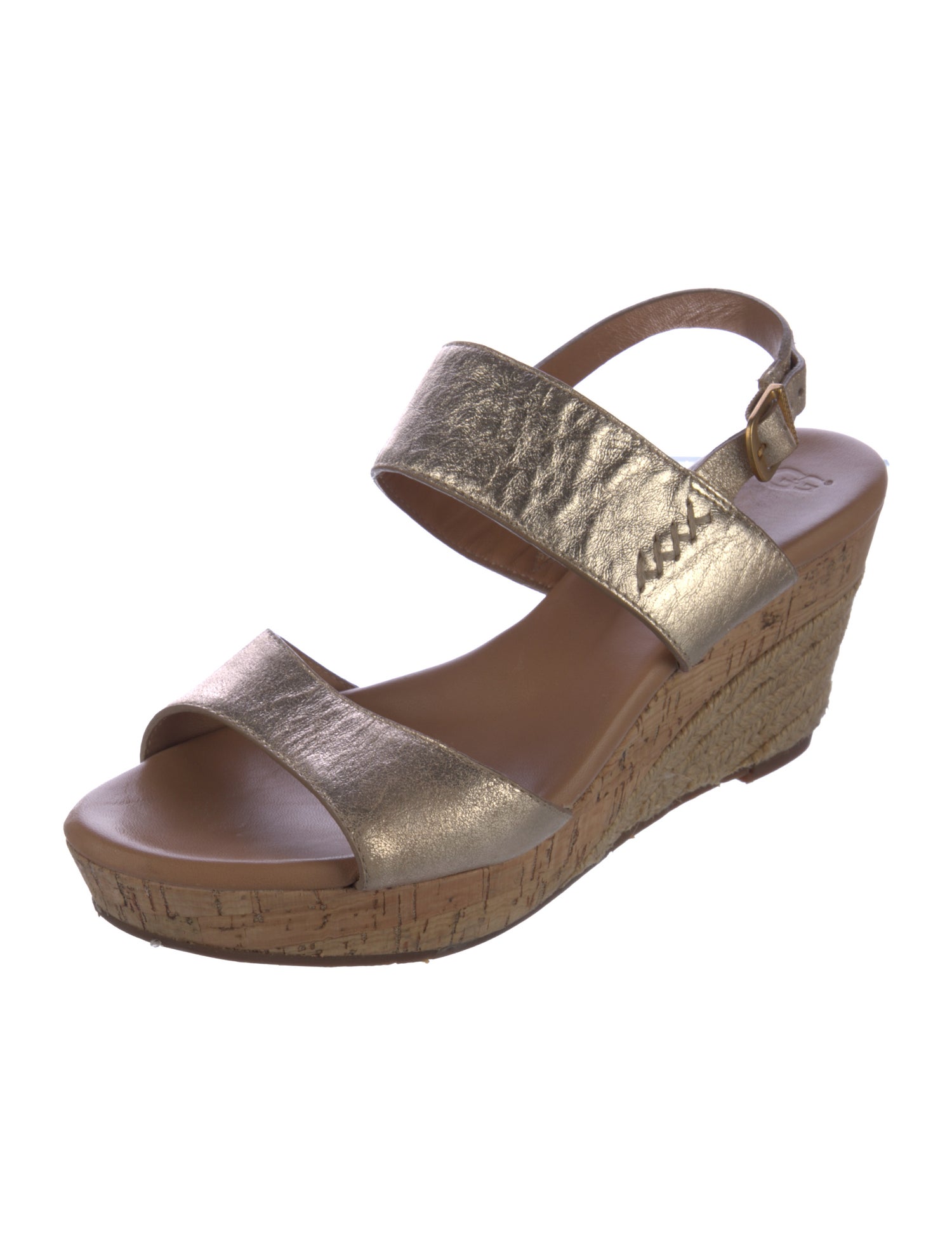 UGG Leather Slingback Sandals