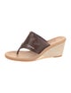UGG Leather Flip Flops