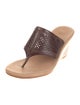 UGG Leather Flip Flops