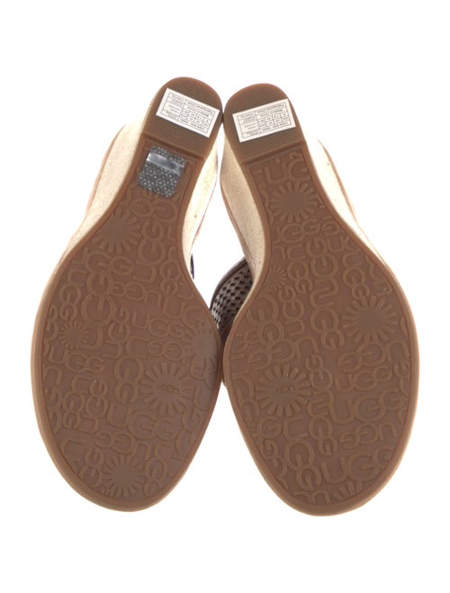 UGG Leather Flip Flops