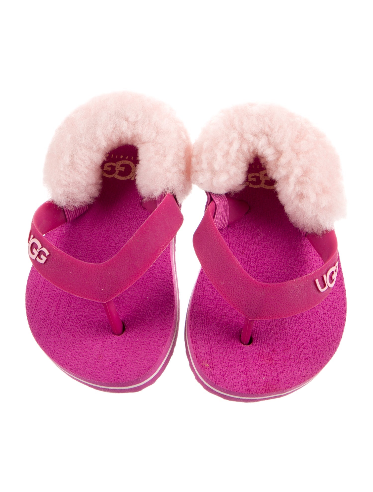 UGG Logo Flat Sandals
