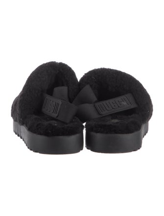 UGG Faux Fur Slingback Flats
