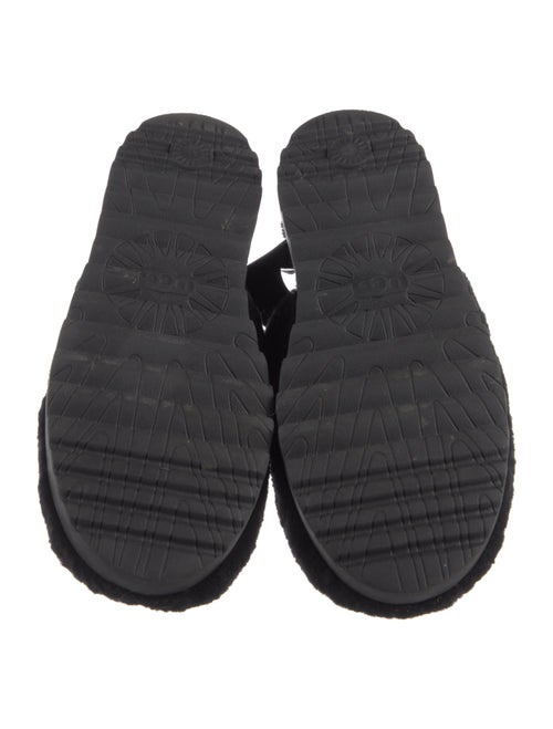 UGG Faux Fur Slingback Flats