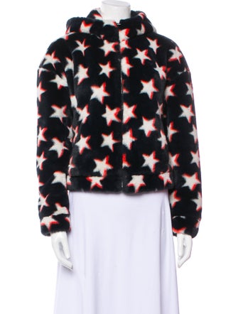 UGG Printed Faux Fur Jacket