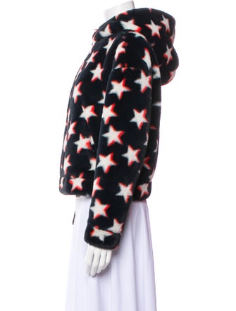 UGG Printed Faux Fur Jacket