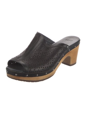 UGG Leather Slides
