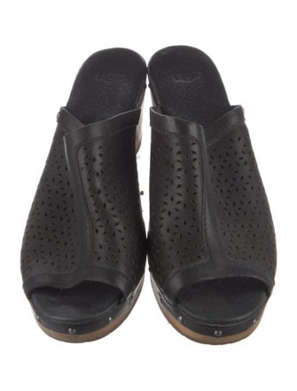 UGG Leather Slides