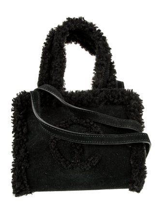 UGG Suede Top Handle Bag