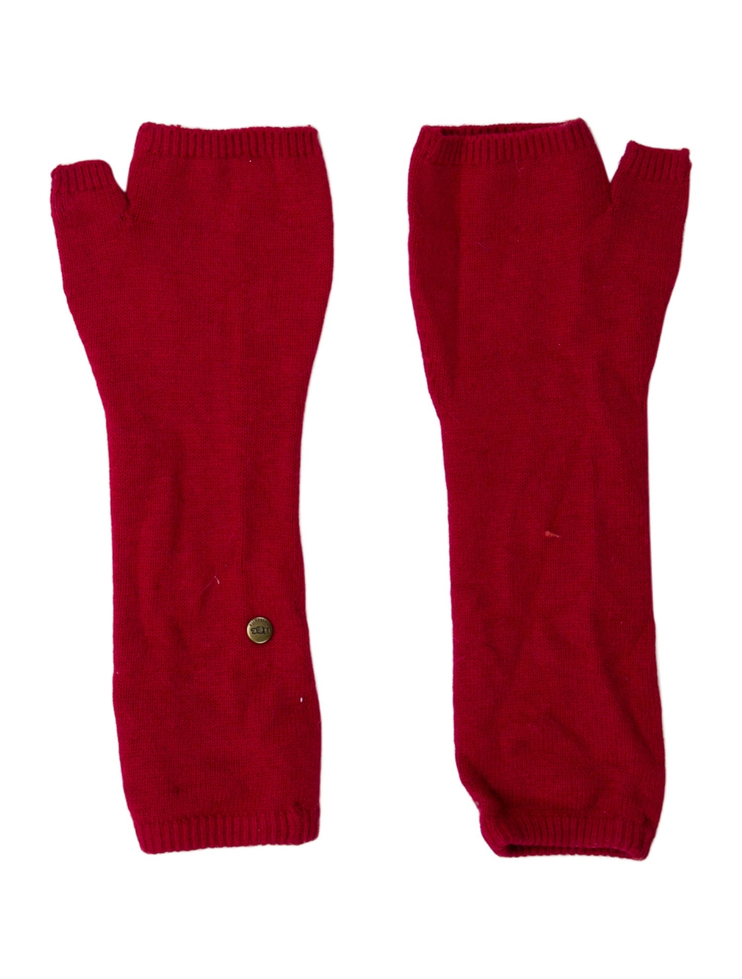 UGG knitted fingerless gloves