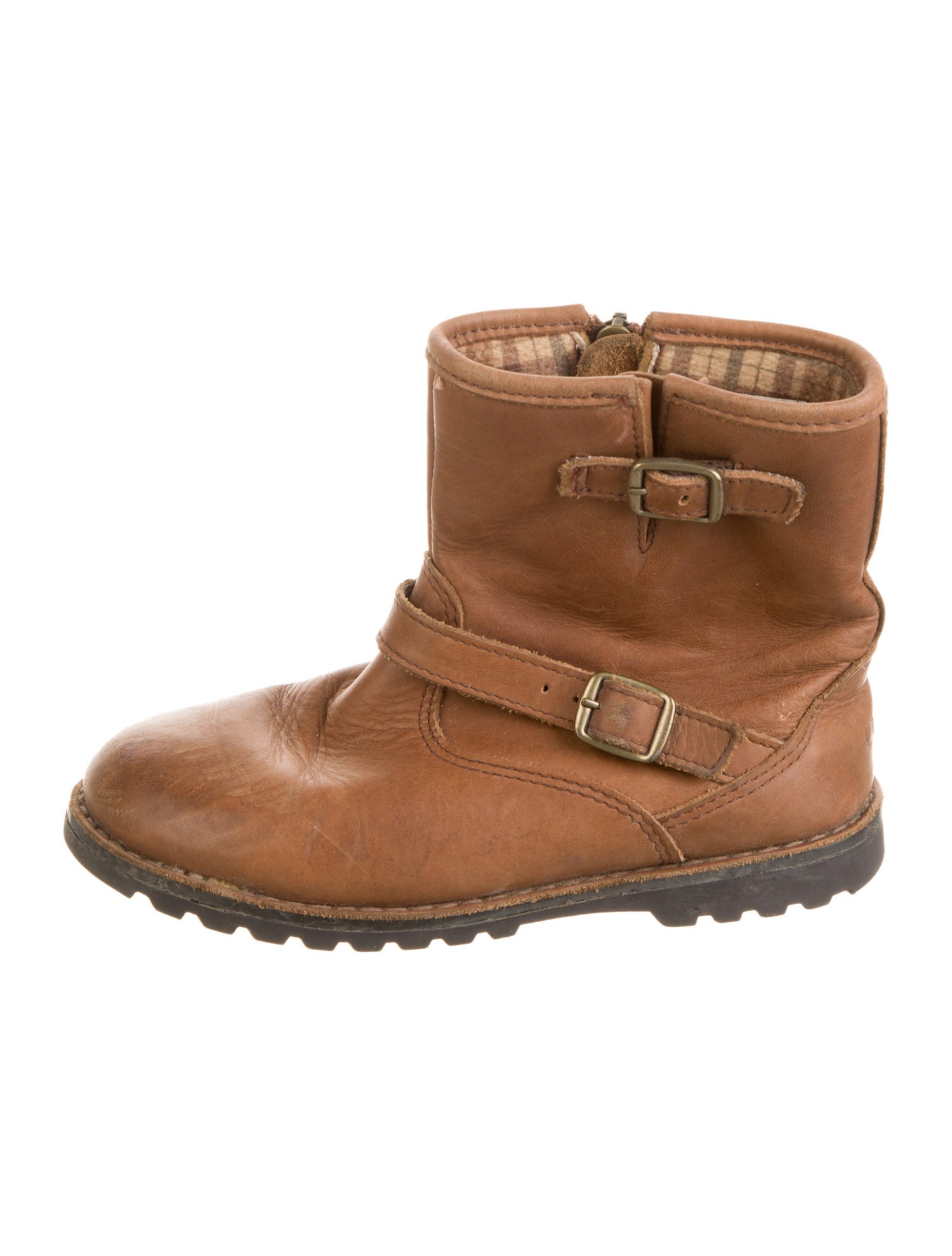 UGG Girls' Leather Harwell Boots