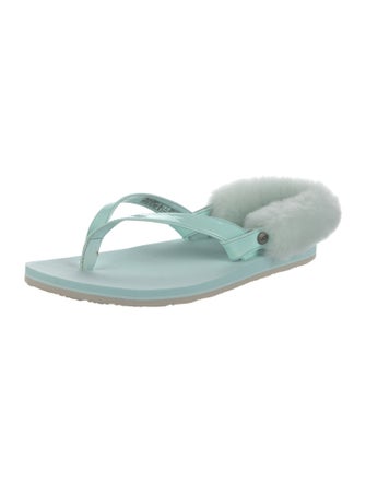 UGG Shearling Slides
