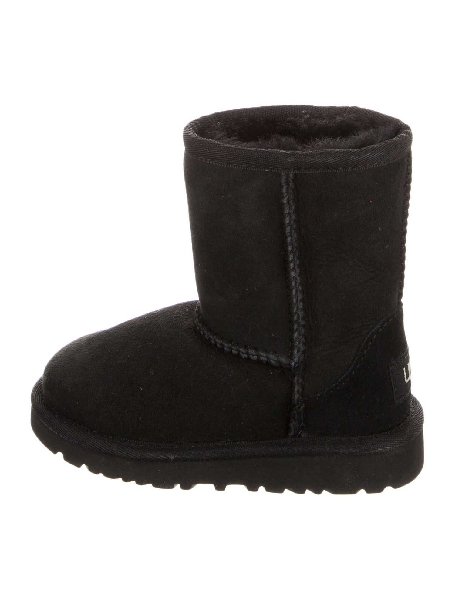 UGG Solid Suede Ankle Boots