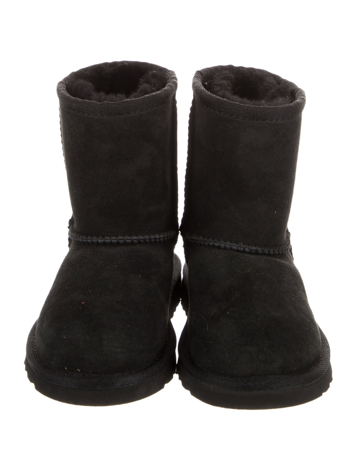 UGG Solid Suede Ankle Boots