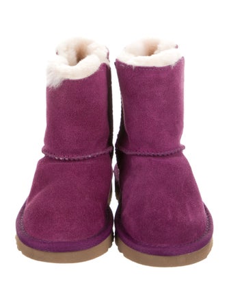 UGG Solid Suede Ankle Boots