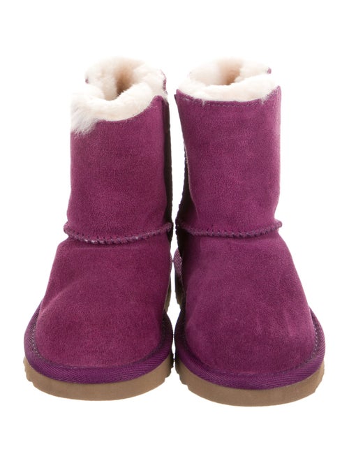 UGG Solid Suede Ankle Boots
