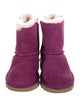 UGG Solid Suede Ankle Boots