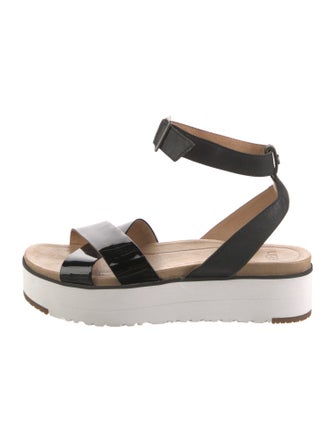 UGG Patent Leather Espadrilles