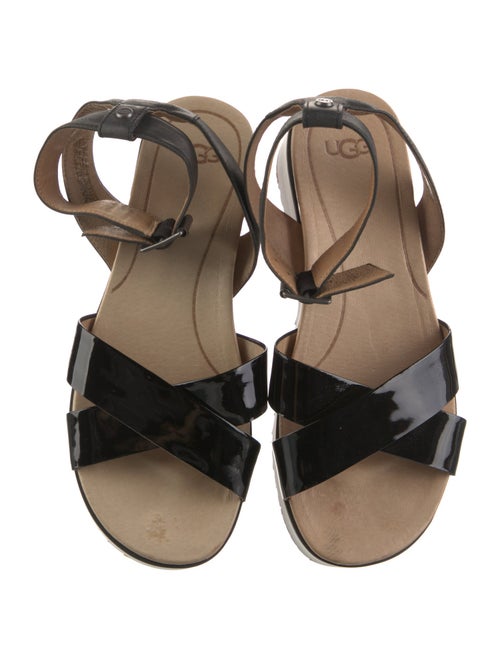 UGG Patent Leather Espadrilles