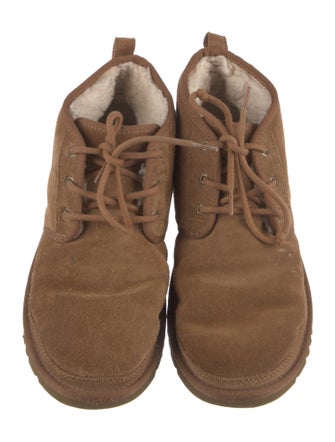 UGG Suede Lace-Up Boots