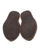 UGG Suede Whipstitch Trim Slippers