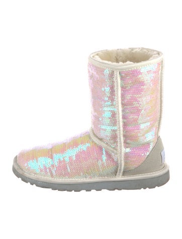 UGG Boots Sequins Colorblock Pattern US 6 |
