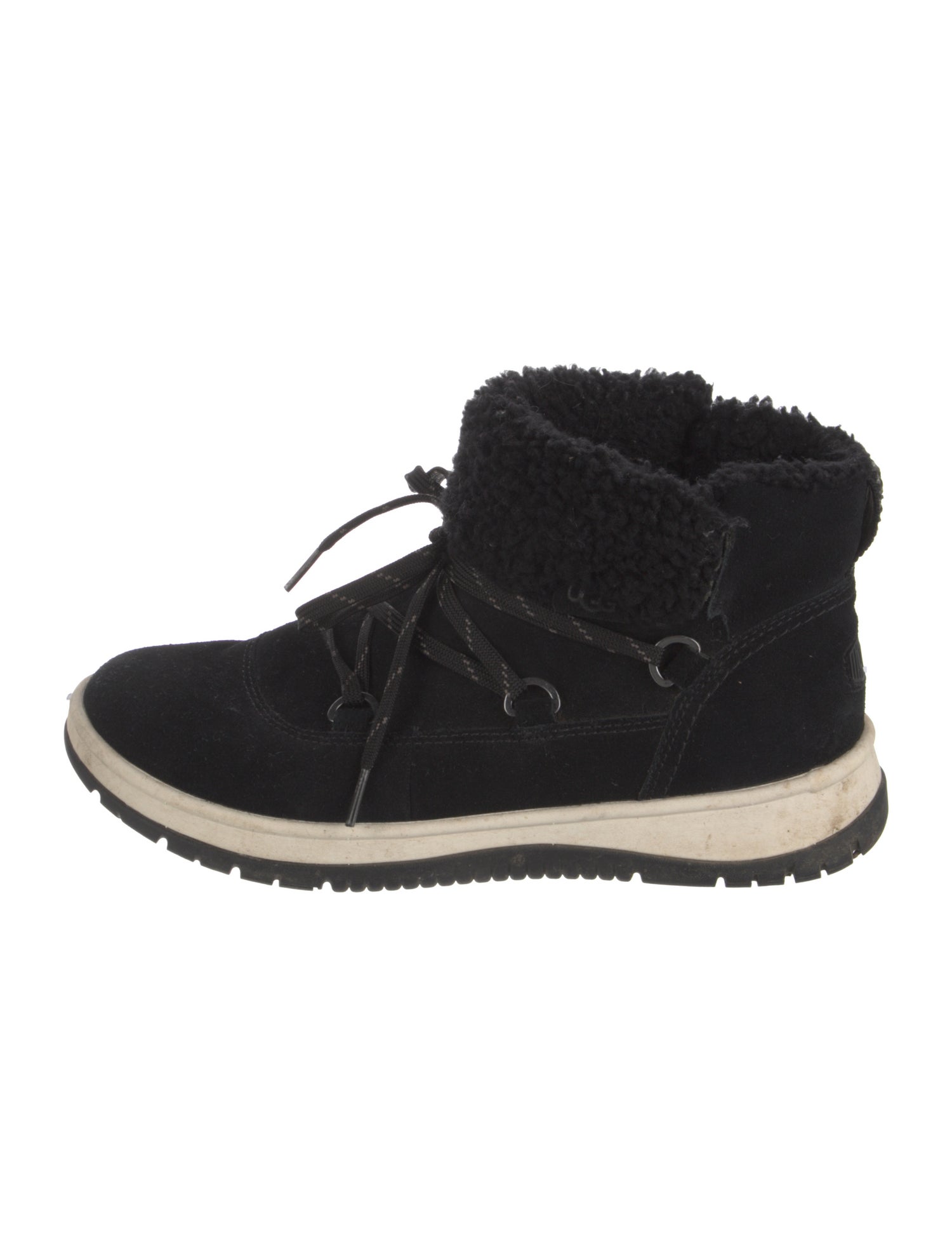 UGG Suede Lace-Up Boots