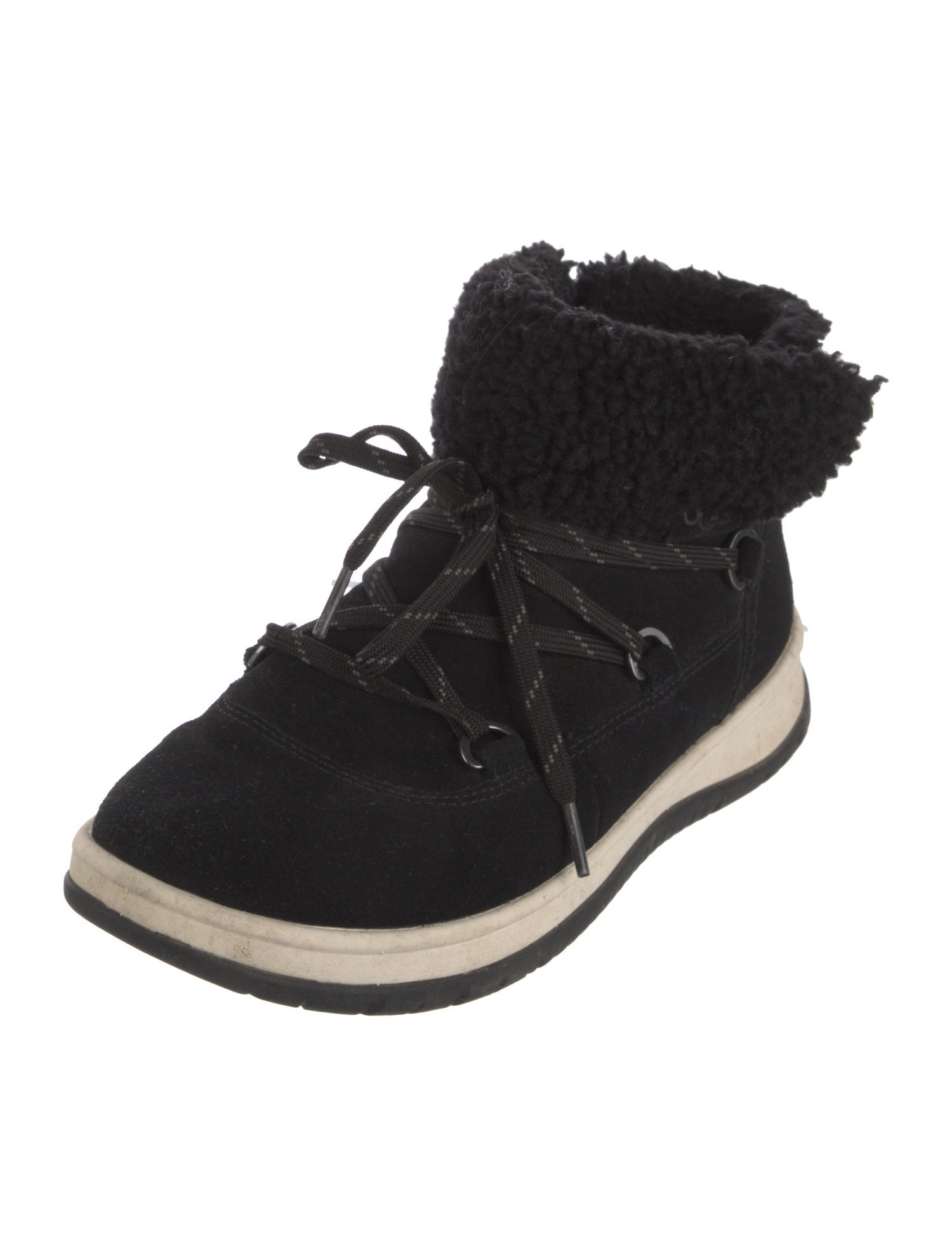 UGG Suede Lace-Up Boots