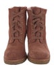 UGG Suede Lace-Up Boots