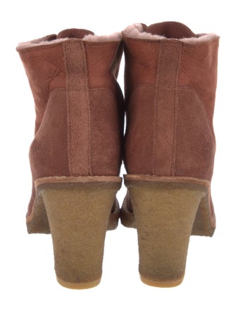 UGG Suede Lace-Up Boots