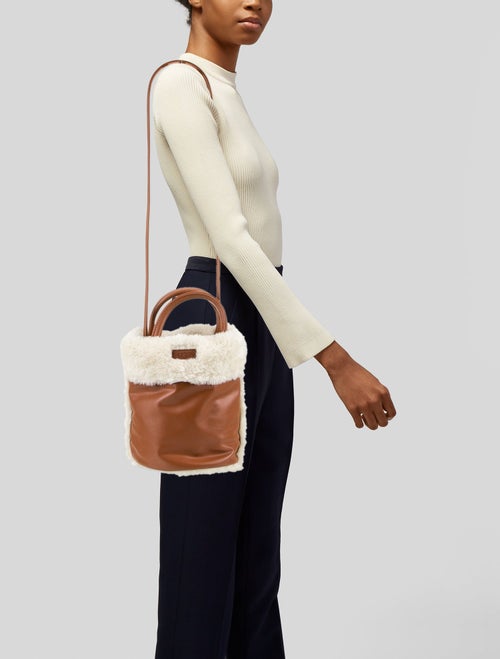 UGG Leather Top Handle Bag