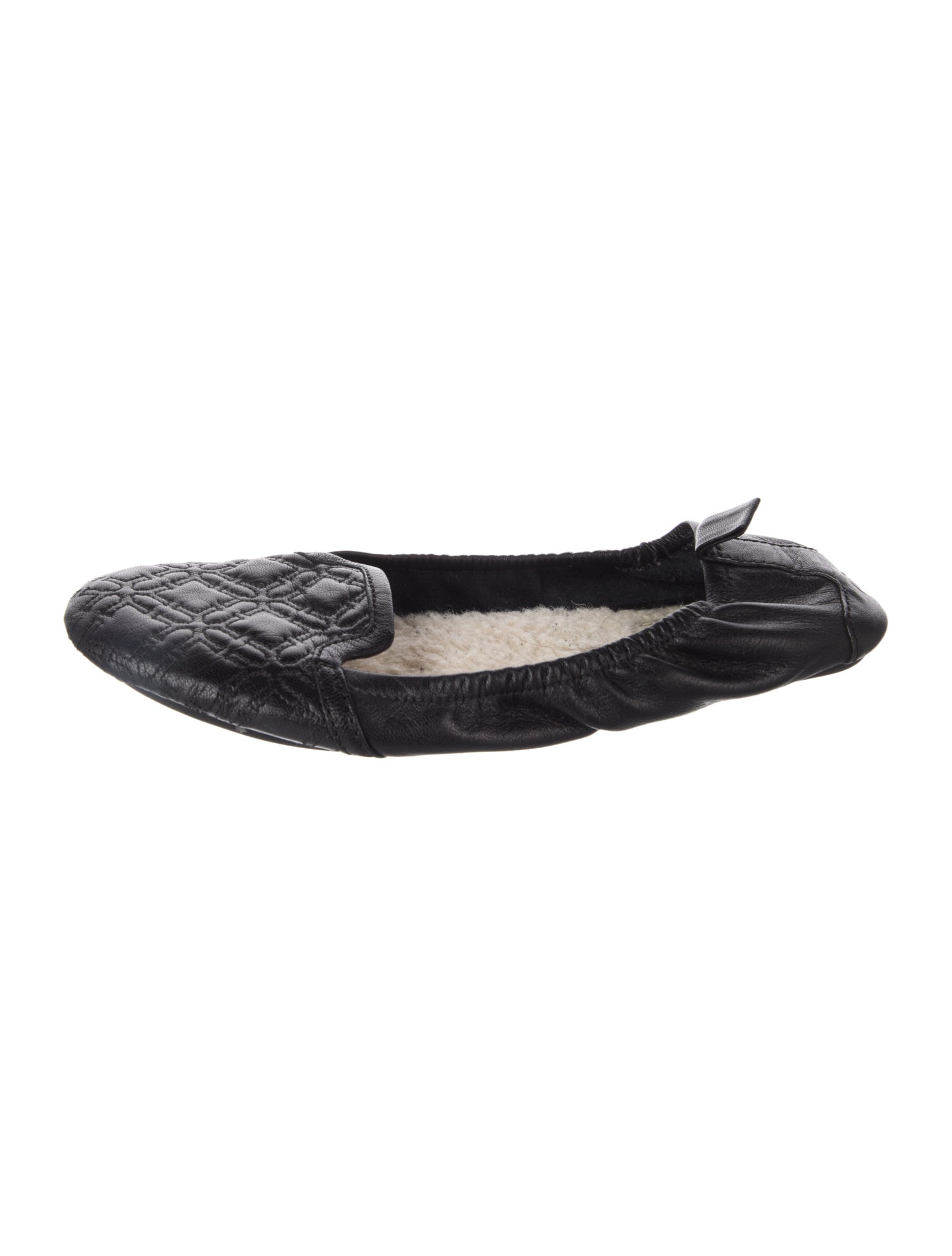 UGG Leather Patterned Ballet Flats