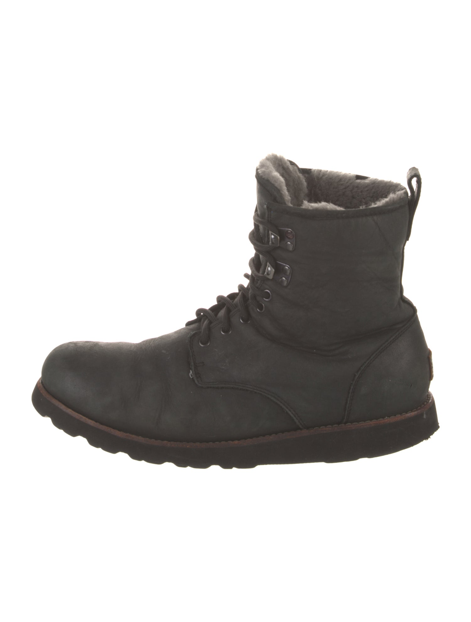 UGG Suede Lace-Up Boots