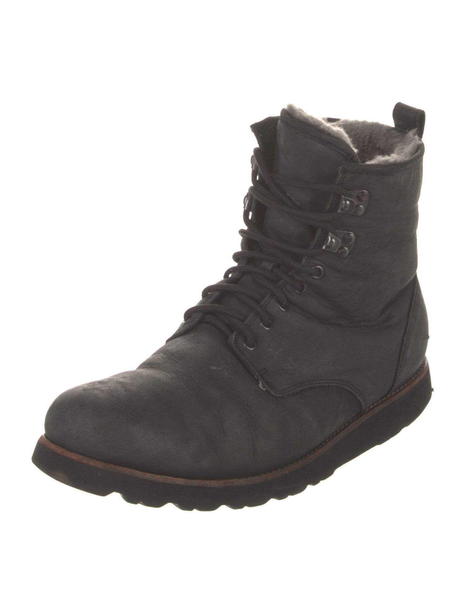 UGG Suede Lace-Up Boots