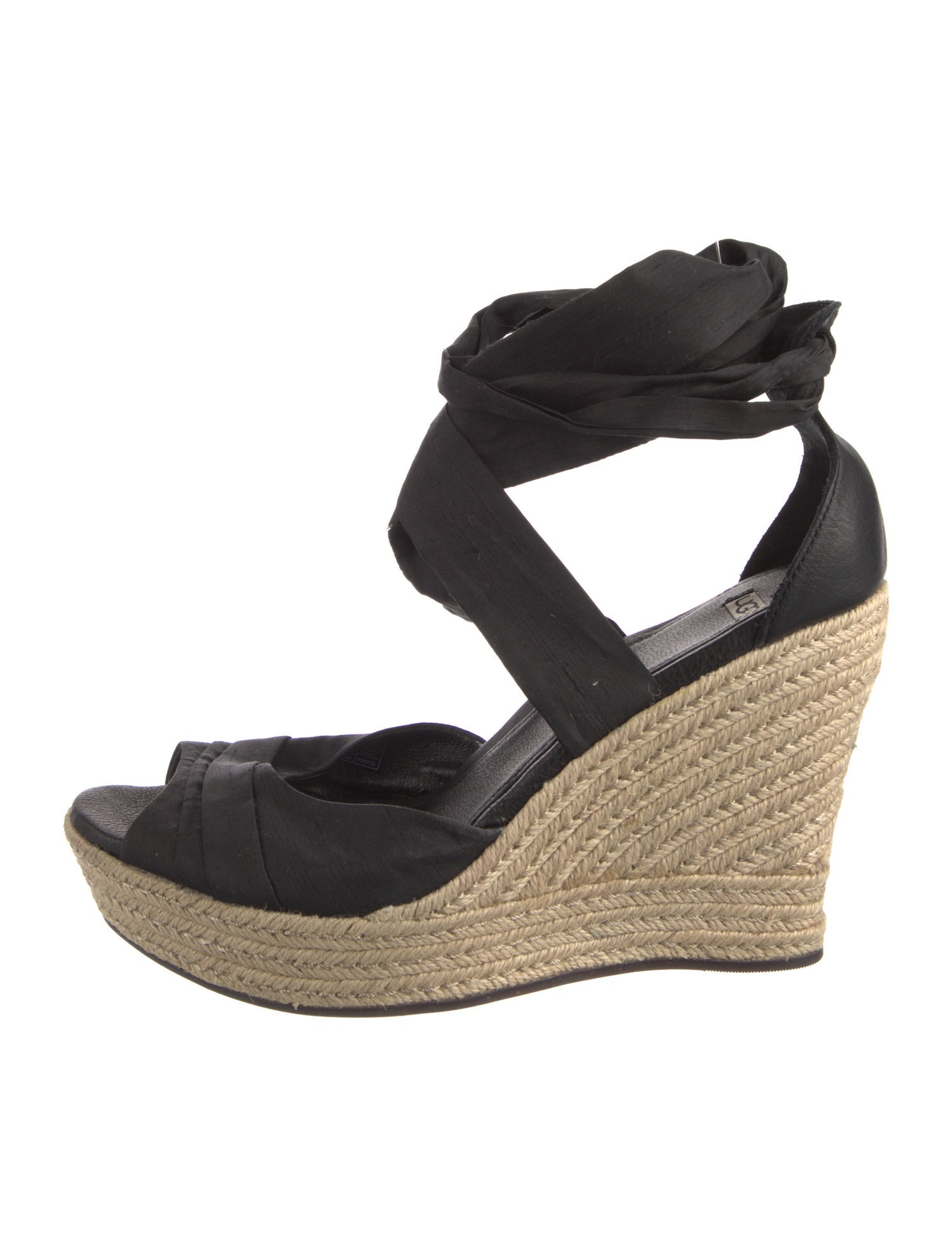 UGG Canvas Braided Accents Espadrilles