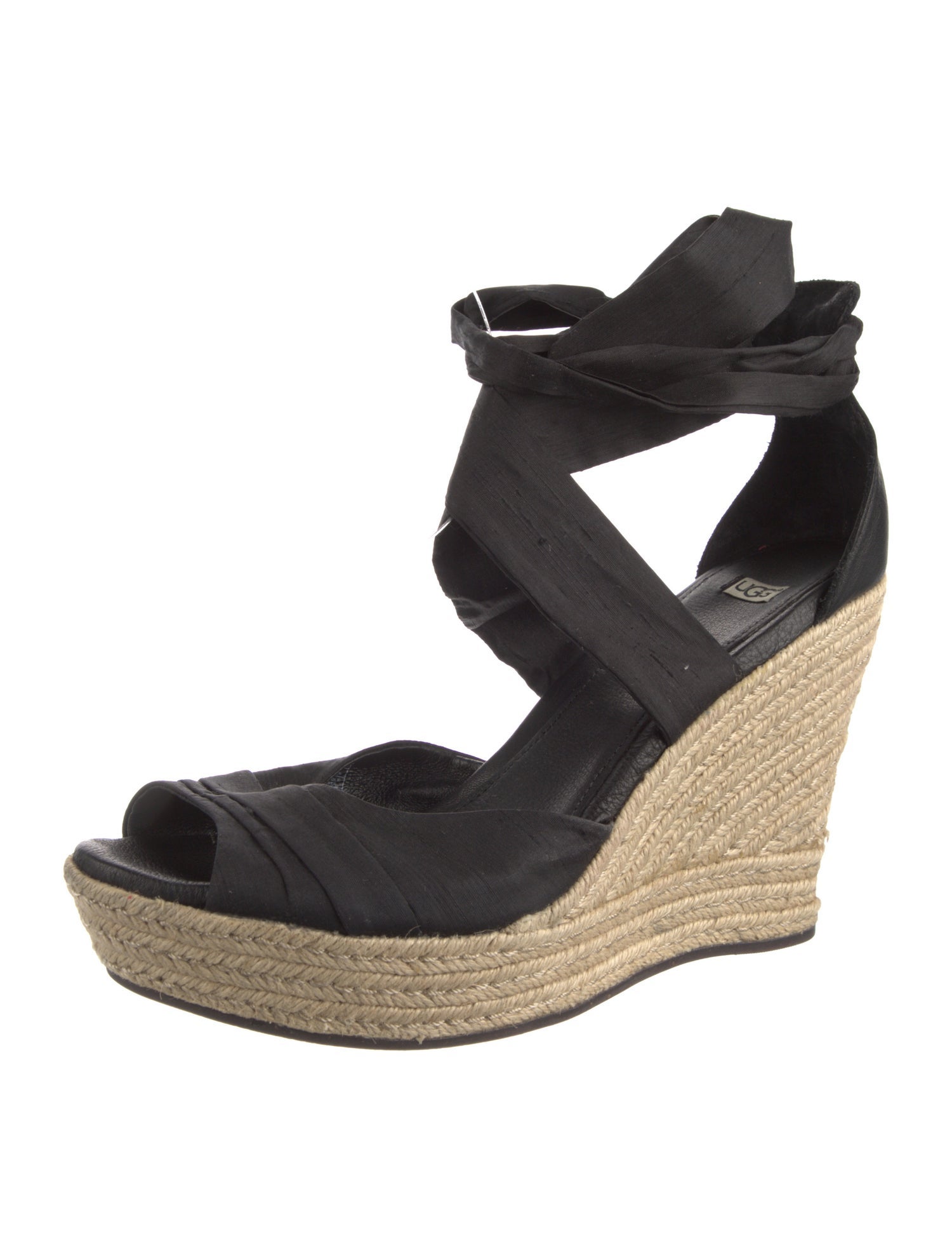 UGG Canvas Braided Accents Espadrilles