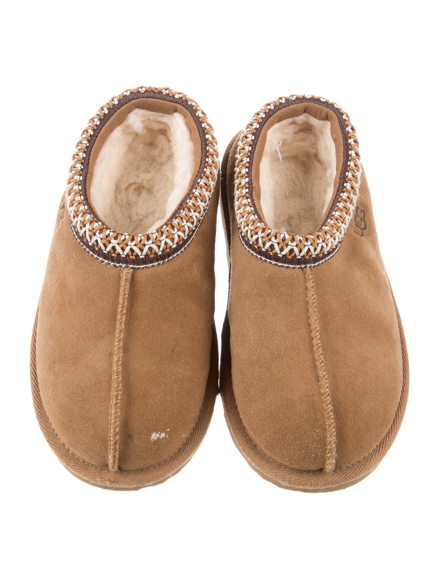 UGG Suede Slip On Mules