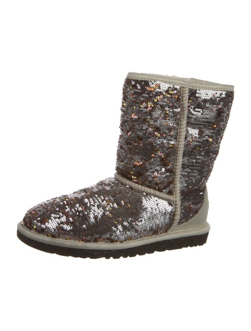 UGG Sequins Colorblock Pattern Boots